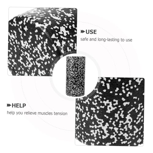 Rodillo de espuma ligero Healifty para ejercicio, cilindro de masaje de alta densidad para relajación muscular, mejora de la circulación y prevención de lesiones, herramienta portátil y compacta para fitness y entrenamiento miniatura 5