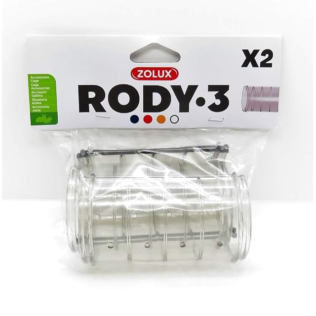 Foto 5 de 8 de Zolux Roylounge - Tubo Recto para Jaula Rongeur Rody3 (2 Unidades)