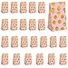 BELLE VOUS Rosa & Gold Polka Dot Folie Geschenktüten Hochzeit (24er Pack) - L9,3 x B6,5 x H15,2 cm - Mitgebsel Tüten für Kindergeburtstag, Hochzeit, Partys & Baby-Showers
