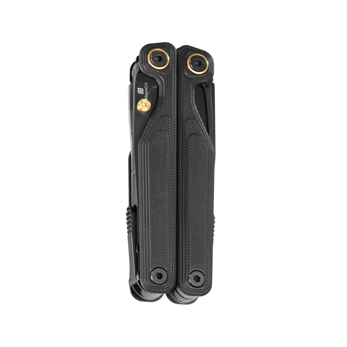 Leatherman Wave Alpha Multitool - 16-in-1 Werkzeuge mit MagnaCut-Klinge, Säge, Feile, Innovativer Schere und mehr Bedienkomfort - Obsidian