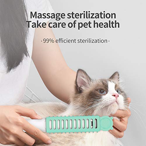 Pet Deodorization Combing Stick Brush,Dog Grooming Brush Cat Soothing Massage Comb for Small Medium Pet,Dog/Cat… - Image 6
