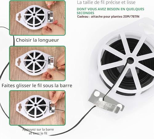 LIBRNTY Obélisque de Jardin,Support pour Plantes grimpantes,Stable Cage à tomates,Jardin Treillis Grimper légumes & Fleurs et Fruits Grow Cage,Convient pour Le Balcon – vue 6