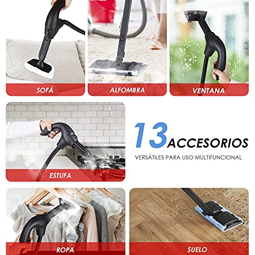 Limpiador-de-Vapor-1100ml-y-Potencia-de-1500W-45-Bar-con-13-Accesorios