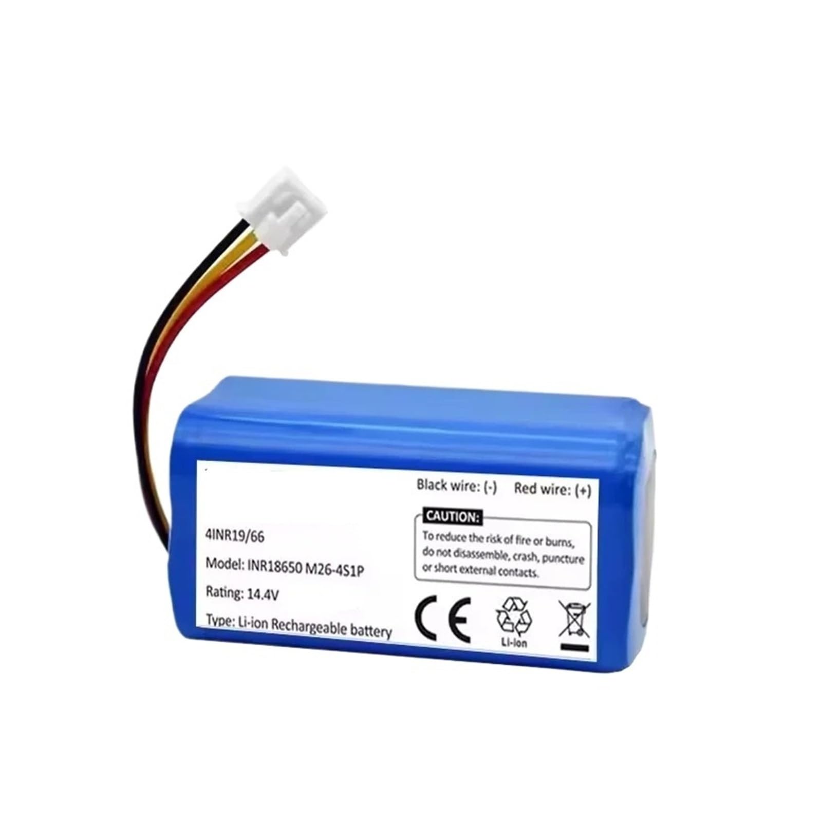 Batería de litio para Liectroux C30B con 3000mAh de capacidad 1