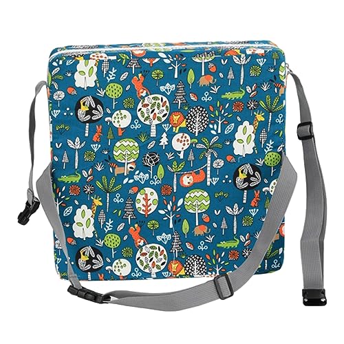 COLLBATH 子供用ダイニングクッション 軽量 椅子用高さパッド キッズチェアパッド ブースター クッション 持ち運び便利 家用 レストラン対応