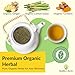 Organic Turmeric & Ginger Tea Bags (Pack of 2, 44 Tea Bags)- Caffeine Free Tea Bags for Digestive & Immune Health Support - Organic Herbal Tea Bags w/Lemongrass Blend - Ideal Tea Gifts for Tea Lovers