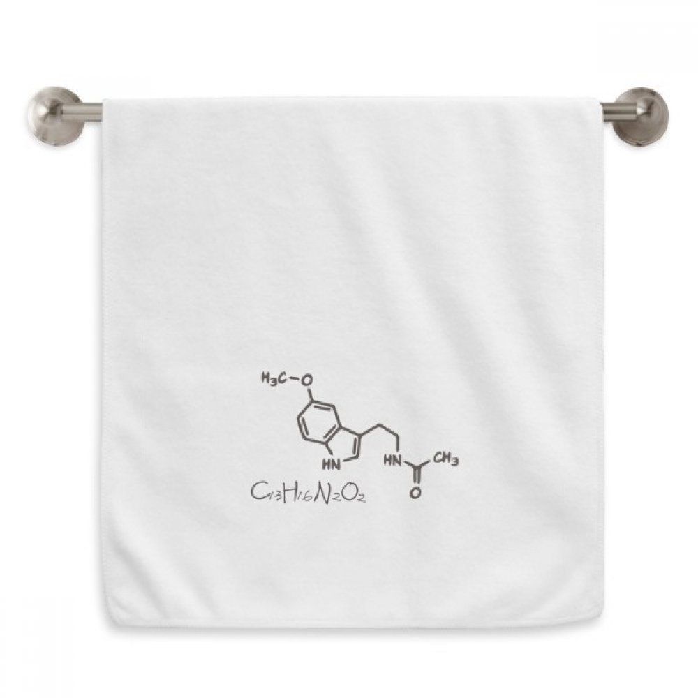 Serviette circlet chimie en tissu blanc texturé doux et absorbant de 13 x 29 inch