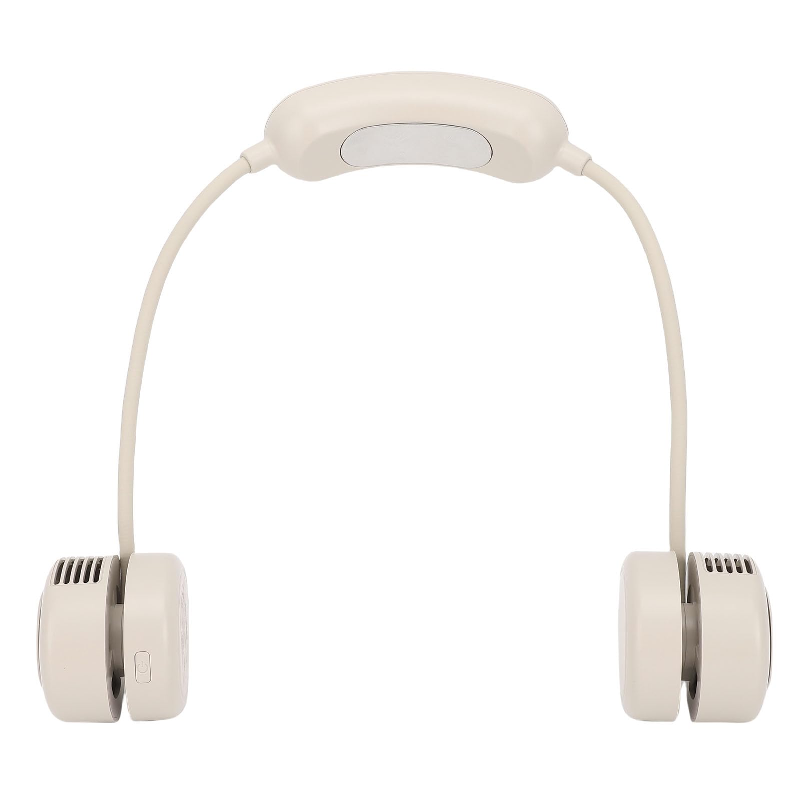 Ventilateur de cou portatif TOPINCN beige à 3 vitesses réglables