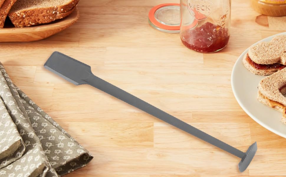 Spatola in Silicone Raschietto a Doppia Testa Universale da 14,2 Pollici Per Contenitore Per Robot da Cucina, Frullatore E Spremiagrumi