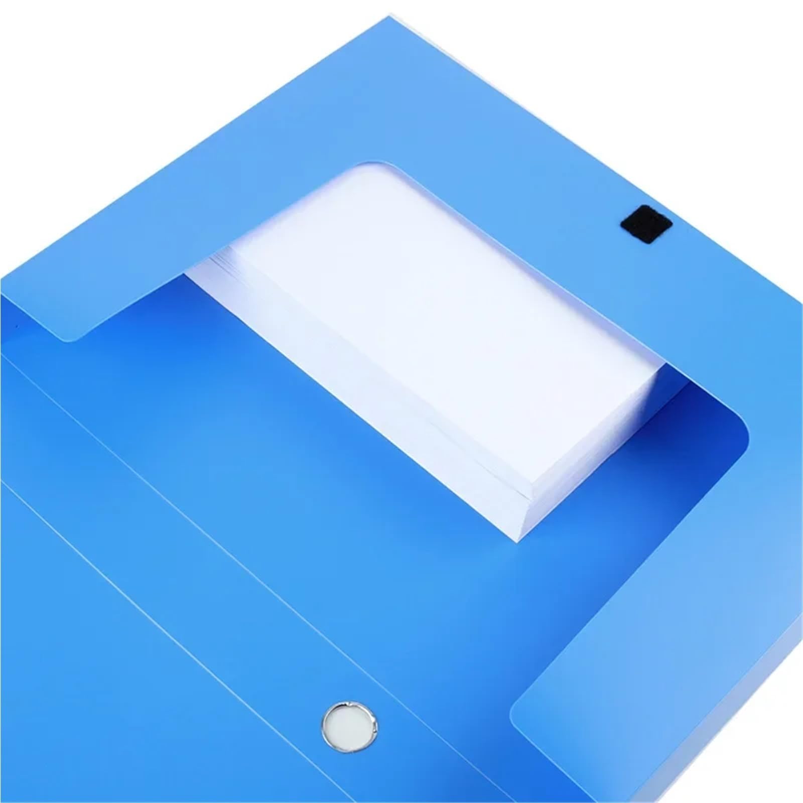 Scatola for documenti A3, scatola for for ufficio finanziario, for voucher contabili di grande capacità, archiviazione multifunzionale carta Per Ufficio, Casa e Scuola(Blue)