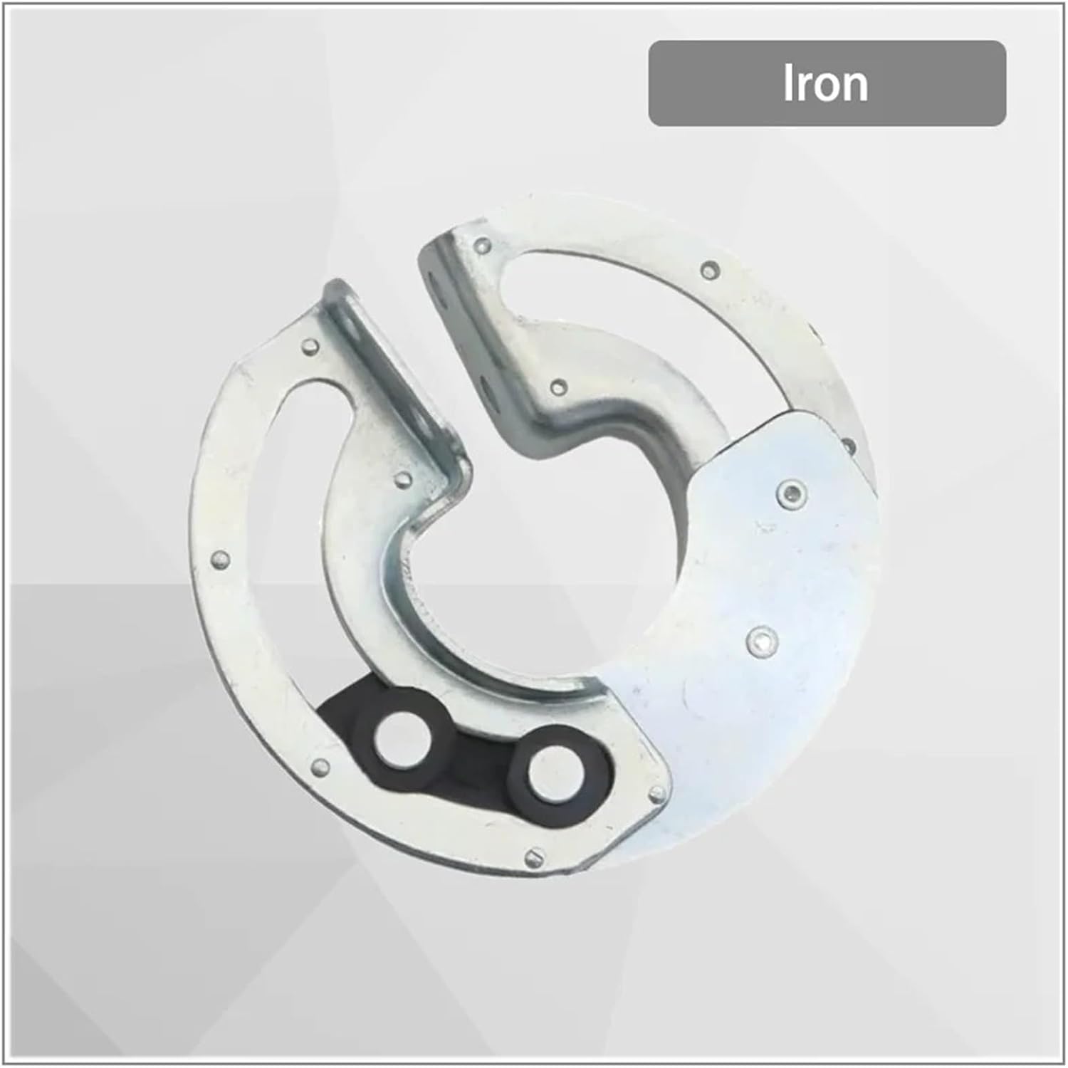 Iron Concealed Fan-Shaped Sliding Hinge Industrial Equipment with 180 Degree Limit Rotating Door 1Pcs