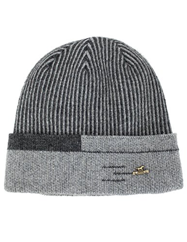 Dahlia Men's Skullies & Beanies - Wool, Knit Winter Hat, Fleece Lined,