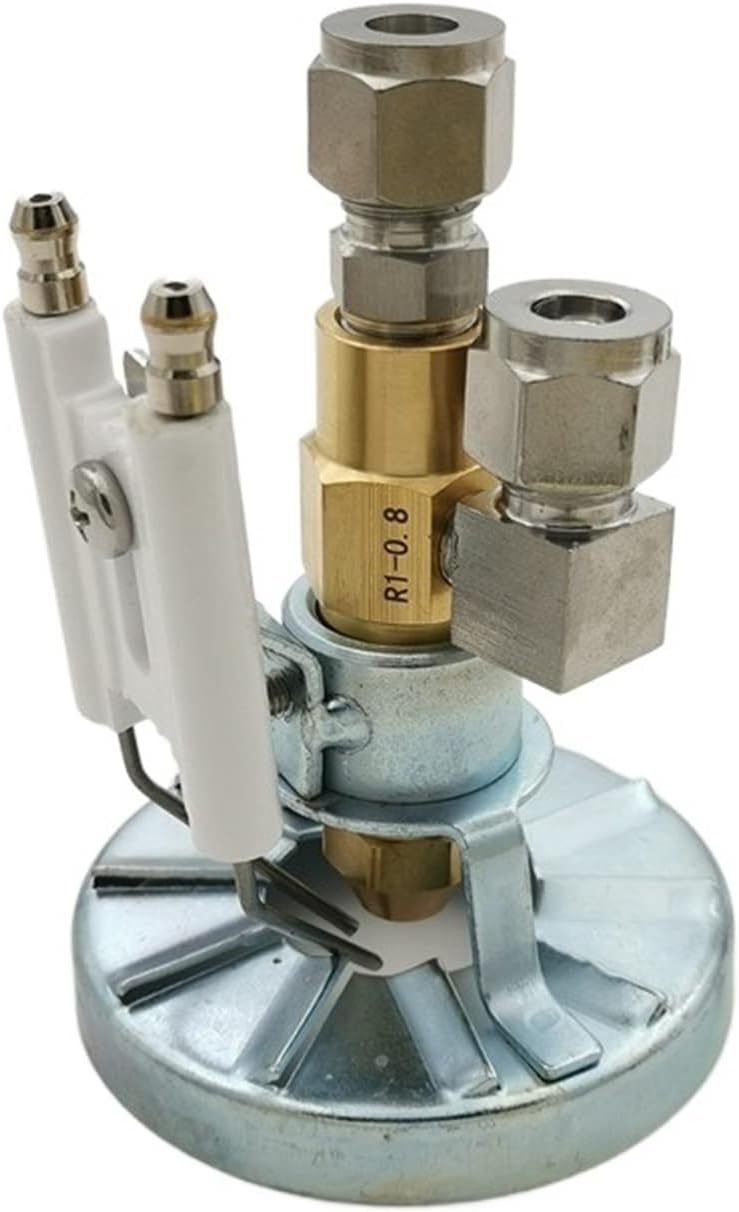 Adjustable Small submersible pump Burner Nozzle For Boiler Combustion Oil Fuel For Bread Baking Or Industrial Heating Brass Waste Burning Injector Ignitor(3.0mm orifice)