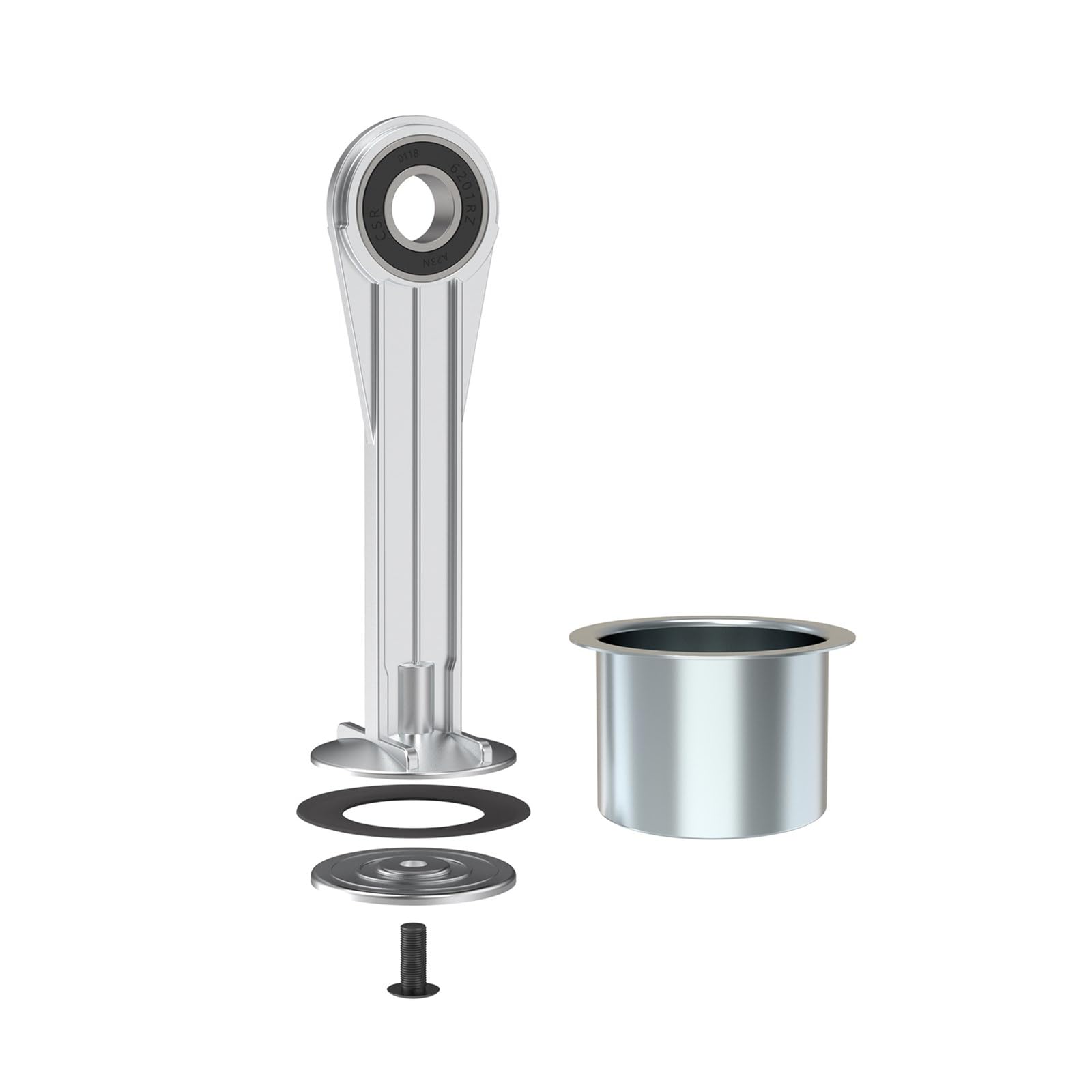 WHFZN N036518 Air Compressor Piston Kit Oil-Less For Porter Cable Dewalt Craftsman