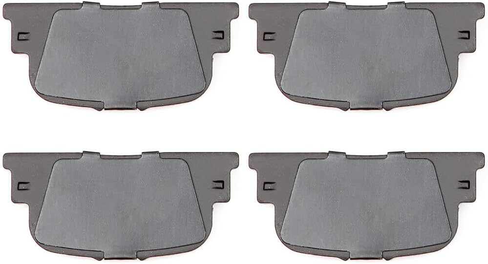 ECCPP D835-7708 4pcs Rear Ceramic Disc Brake Pad Set Fit For Lexus ES300 2000-2001,For Scion tC 2010,For Toyota Camry 2000-2001