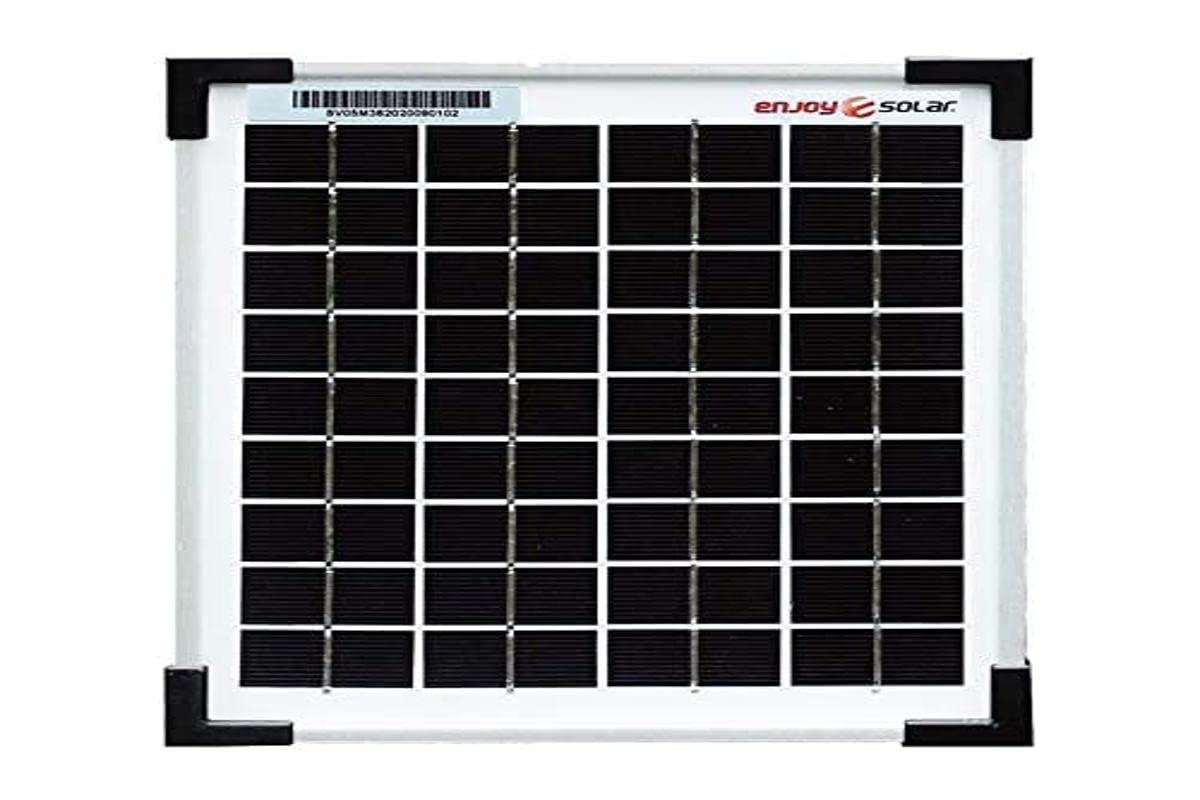 enjoy solar® Panneau Solaire Monocristallin 150W 12V, PERC 9BB – Idéal pour camping-car, installation balcon, abri de jardin, bateau
