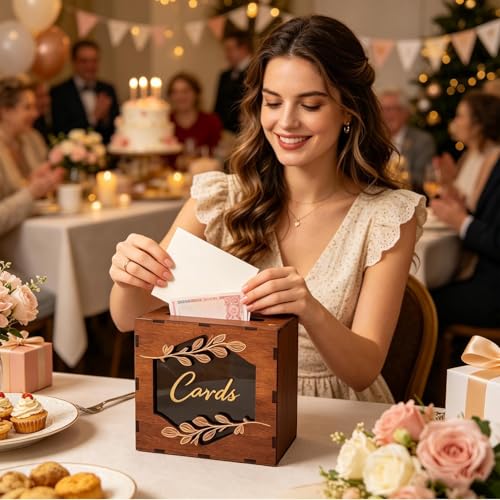 Caja de tarjetas para la boda que guarda los recuerdos del gran día 3