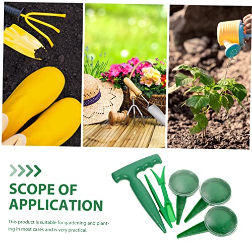 Kit para jardinería BESPORTBLE set herramientas de siembra miniatura 6