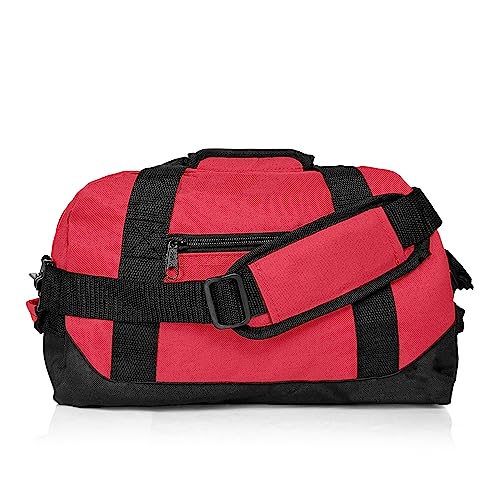 Image of DALIX 14 inch Small Duffle Bag Two Toned Gym Travel Bag