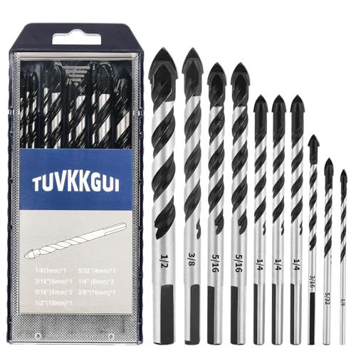Tuvkkgui 10-Piece Multi-Purpose Masonry Set