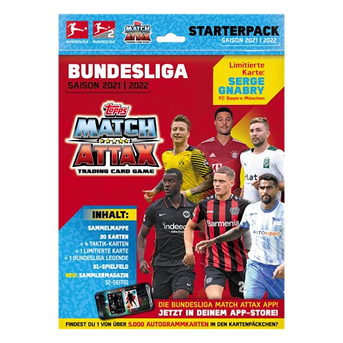Preisvergleich Produktbild Bundesliga Match Attax 2021 / 2022 - Starterpack