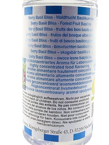 Fruits des bois basilic Ice arôme concentré DIY Sasami 100 ml
