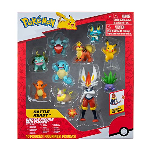 Pokemon Multipack 10 Pack – Pikachu, Squirtle, Bulbasaur, Charmander ...