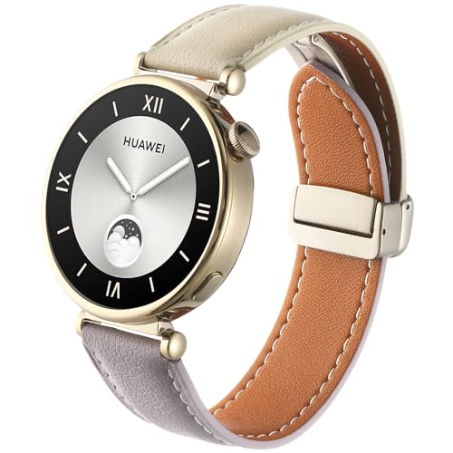 DEALELE �o���h Huawei Watch GT4 41mm / Garmin Venu 3S / 2S / Forerunner 265S / 255S / Fossil ���f�B�[�X Gen 6 18mm�ɑΉ� �v�����g�{�v�����p�X�g���b�v ���f�B