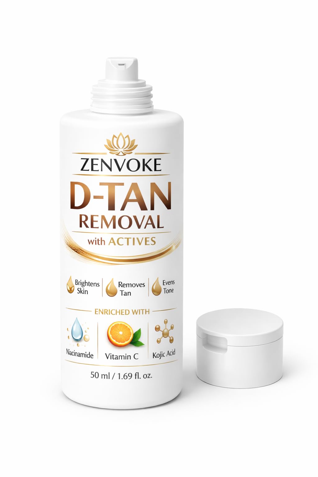 Professional D Tan Gel 50ml Instant Glow Skin Lightening Gel-image-27