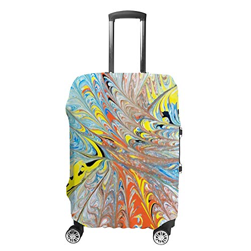 Housse de protection lavable pour valise accessoire bagage voyage motif lignes