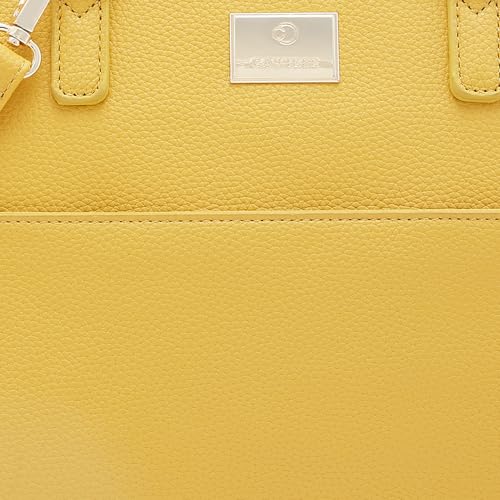 Image of Caprese Shane Satchel Bag, Large | Sleek Solid Designed Shoulder Bag for Women with Adjustable Sling Strap | Easy Back Access Pocket & Spacious | Perfect for College & Office Use