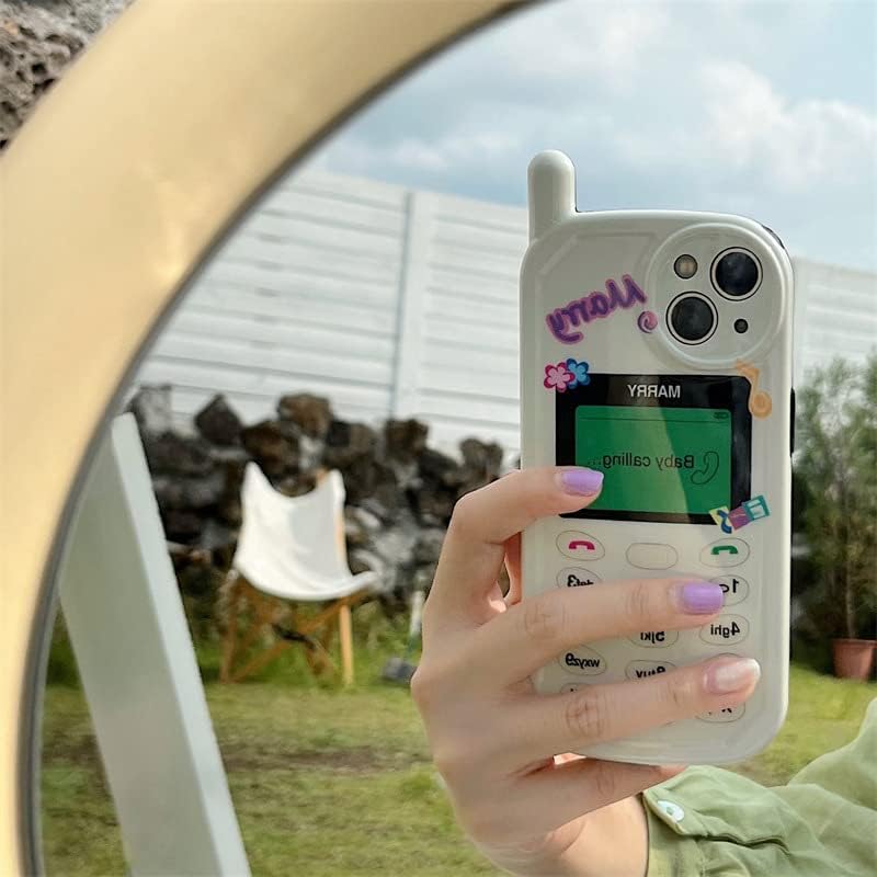 Miniatura 4 de Funda estética para teléfono Y2k Anime para mujer, compatible con iPhone 14 Pro Max (B-1, iPhone 14)