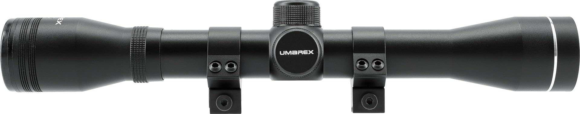 Walther Zielfernrohr RS 4 x 32, Ø 23 mm Objektiv, Fernrohr für Luftgewehre, unbeleuchtet, inkl. Ø 11 mm Montagering