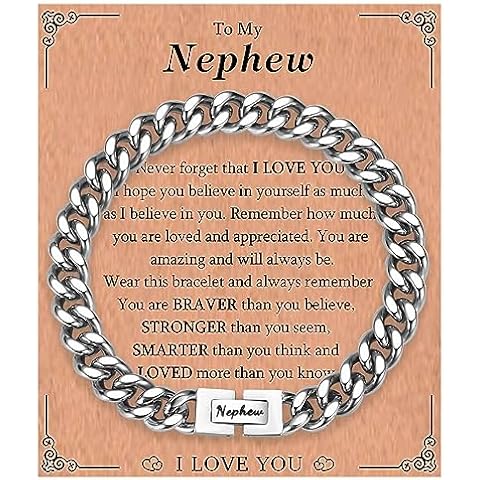 KORAS Nephew Cuban Chain Bracelet Gift Cover