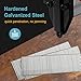 18 Gauge Brad Nails, Galvanized Nail Gun Nails for Pneumatic, Electric Brad Nail Gun, 18 GA Brad Nails (2inch 1000PCS)
