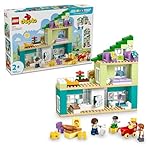 LEGO DUPLO 3 in 1 Modern Family House with Figures - Educational Motor Skills Toy for Toddlers - Interactive Montessori Set w/Doll's House Accessories - Gift for 2+ Year Old Girls & Boys - 10470