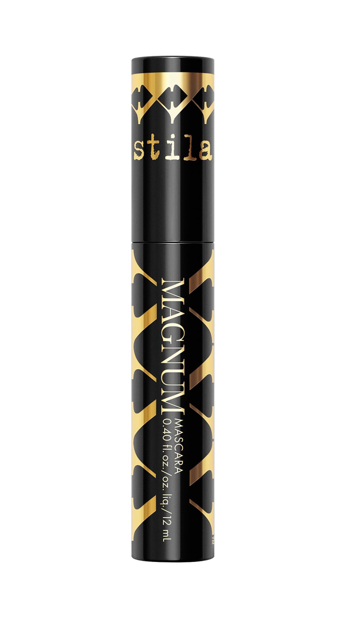 stila Magnum XXX Lash Mascara, Black Voluminous Sky-High Volume, Curl, Lift, Full Length Lightweight, Long-Lasting Eye Makeup Formula 0.40 Fl. Oz.