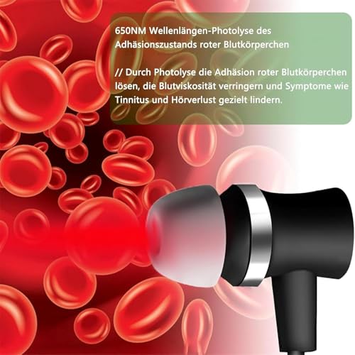 Acouphènes ? Bouchons d'oreille infrarouges 2 en 1 et lumière rouge - 2