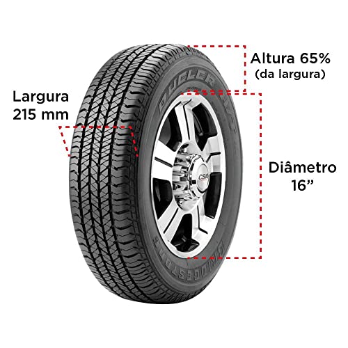 Pneu Aro 16 Bridgestone 215/65R16 98T Dueler H/T 684Ii Ecopia