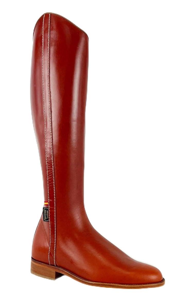 Bota Hípica Equitación Natural Hombre Mujer Piso Cuero de Valverde del Camino