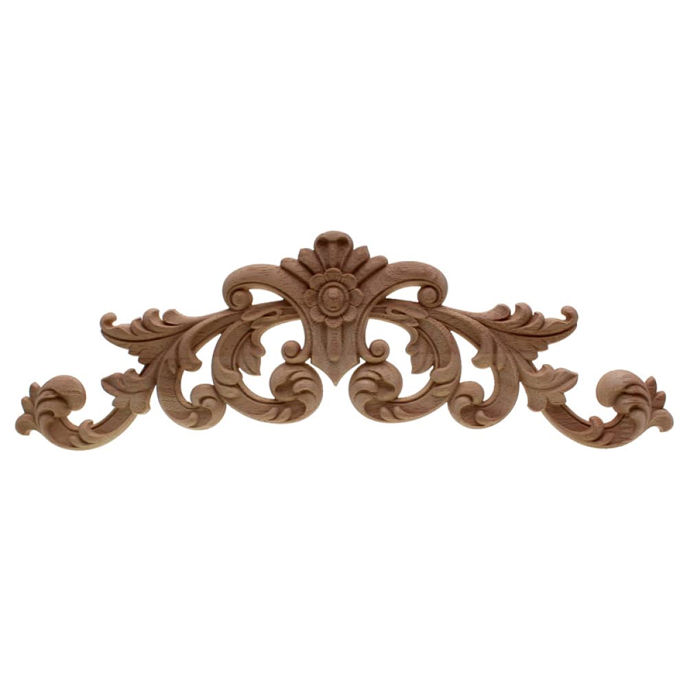 Applique florale en bois Youther pour masquer et embellir un placard