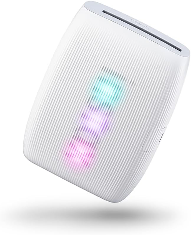 Fujifilm Fujifilm Instax Mini Link 3 Wireless Smartphone Printer, Bundle with Instax Mini 20 Exposures Instant Daylight Film and Photo Album - White