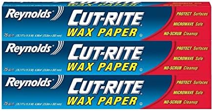 Reynolds Cut Rite Wax Paper, 75 Sqft (Pack of 3)