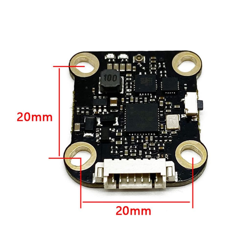 FPV 5.8G 1W VTX 48CH 1000mW Compatible con OSD 2-4S FPV Transmisor de Audio y Video para DIY RC FPV Drone