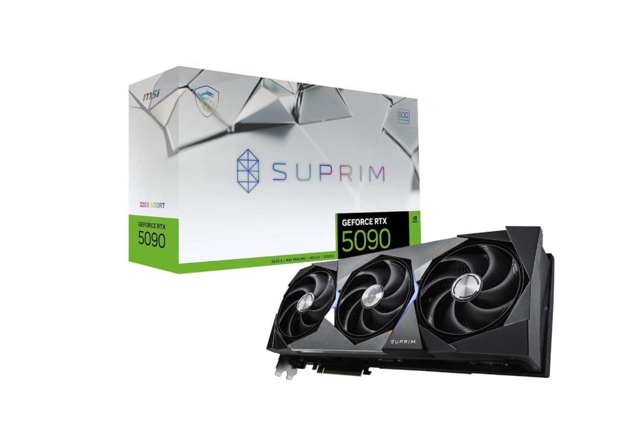 Amazon.in: Buy MSI GeForce RTX 5090 32G SUPRIM SOC Graphic Card