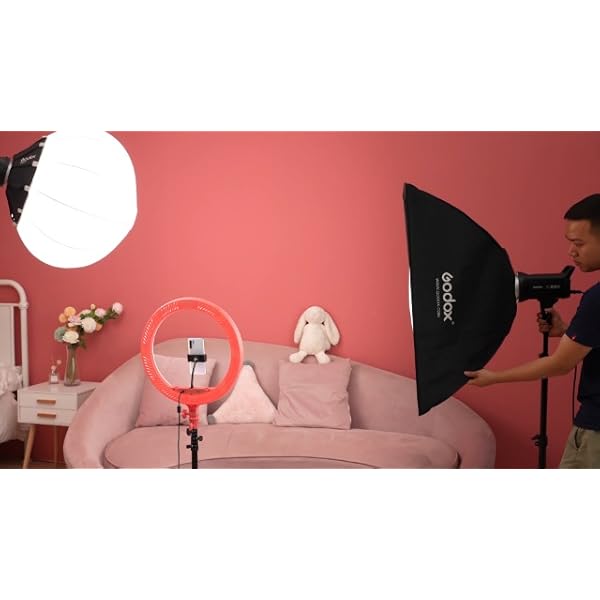 Godox SL100Bi 100W 2800-6500K Weiß Gelb Version LCD-Panel LED-Videoleuchte Kontinuierlicher Ausgang Bowens Mount Studioleuchte (SL100Bi) – Bild 8