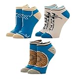 Legend of Zelda Breath of the Wild Ankle Sock 3 Pack Standard