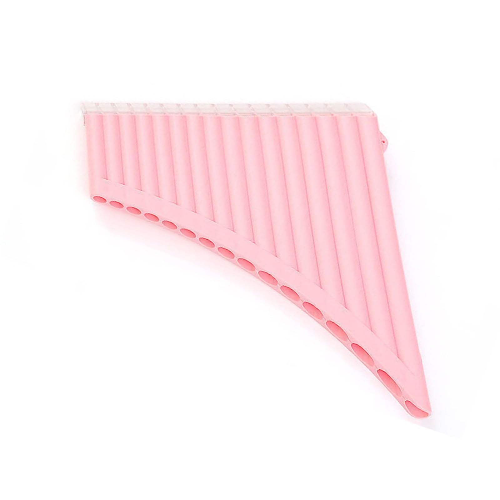 Flûte Pan Adultes 16 Pipe C Key Panpipes Guide Du Débutant Pour Jouer Des Instruments De Musique Traditionnels Chinois(Pink)