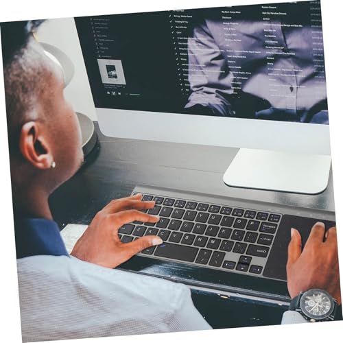 Clavier sans fil bureau et PC portable compact avec pavé tactile