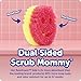 Scrub Daddy 6 Scrub Mommy Kitchen Sponges & 1 Daddy Caddy Sponge Holder - Scratch-Free for Dishes & Multipurpose Cleaning - BPA Free & Made with Polymer Foam - Stain & Odor Resistant